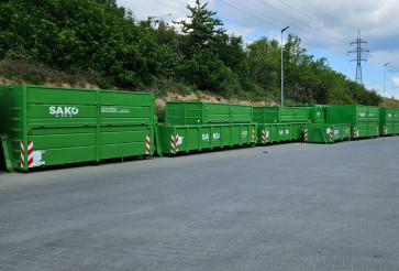 Velkoobjemové kontejnery pro Brno