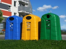 Polyethylenové kontejnery (na tříděný sběr)